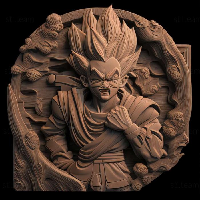 3D model Dragon Ball FighterZ game (STL)